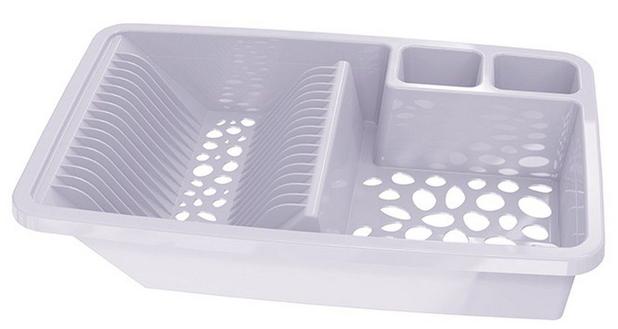 Escorredor de Pratos e Talheres Vazado Branco UZ335-BR - UZ Utilidades é boa?