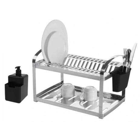 Escorredor de Pratos Inox 16 Pratos + Dispenser Single 2099/499 - Brinox é boa?