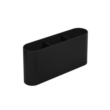 Escorredor de Talheres Flat 6 x 23,5 x 10 cm Preto - Coza - Brinox é boa?