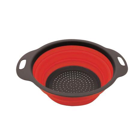 Escorredor Dobrável Silicone Vermelho e Cinza 25cm - Yazi é boa?