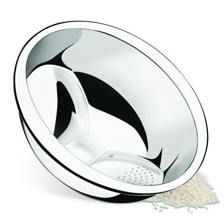 Escorredor Lyon Para Arroz 26 cm - Brinox Menor preço em Escorredor Lyon Para Arroz 26 cm - Brinox