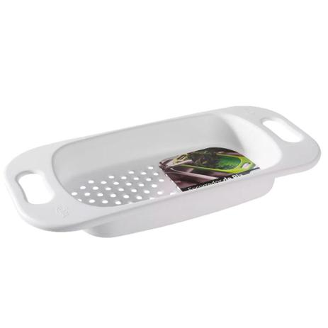 Escorredor para Pia 47,2 x 21,2 x 6,3 cm Branco 1 peça - Coza - Brinox Menor preço em Escorredor para Pia 47,2 x 21,2 x 6,3 cm Branco 1 peça - Coza - Brinox