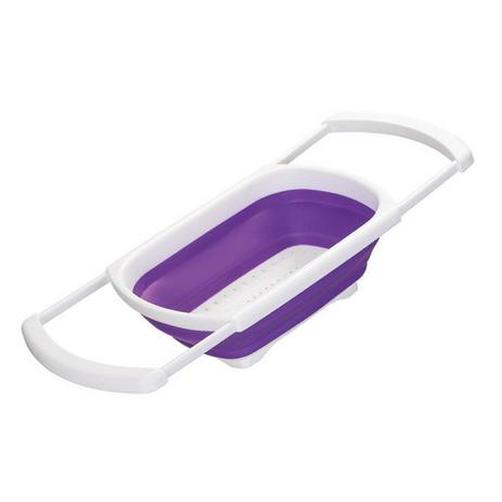 Escorredor Retrátil Silicone Alimentos Legumes Macarrão Roxo - Art house Menor preço em Escorredor Retrátil Silicone Alimentos Legumes Macarrão Roxo - Art house