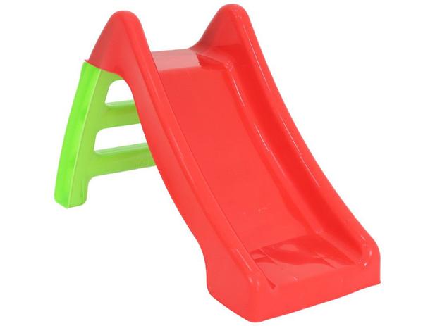 Escorregador Infantil Pequeno 2 Degraus - Bel Fix 560300 Vermelho e Verde Menor preço em Escorregador Infantil Pequeno 2 Degraus - Bel Fix 560300 Vermelho e Verde