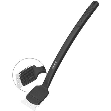 Escova de Aço Inox Tramontina Limpa Grelhas Cabo Longo 26461/100 Menor preço em Escova de Aço Inox Tramontina Limpa Grelhas Cabo Longo 26461/100