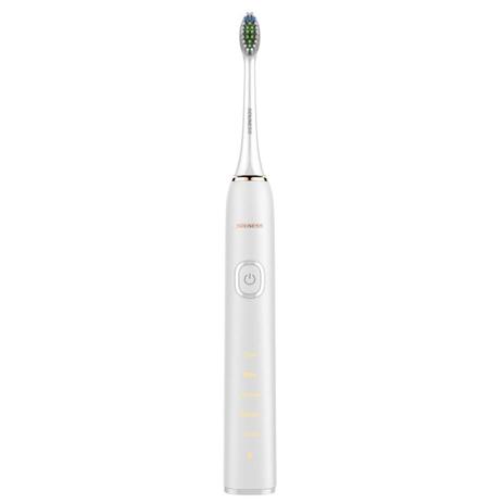Escova De Dente Elétrica Sn903 Souness Sônica Recarregável Com Refil Branca Menor preço em Escova De Dente Elétrica Sn903 Souness Sônica Recarregável Com Refil Branca