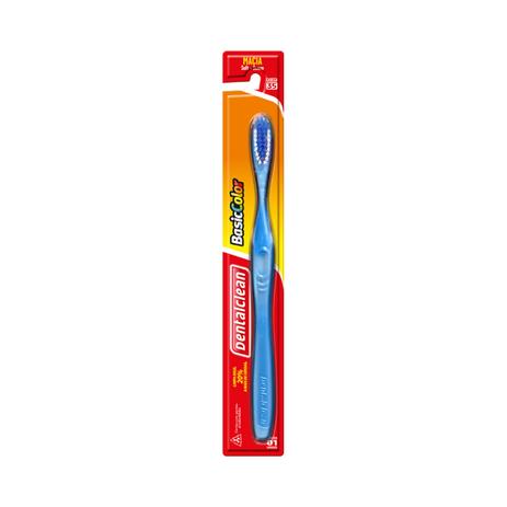 Escova dental basic color dentalclean - macia - Dental clean Menor preço em Escova dental basic color dentalclean - macia - Dental clean