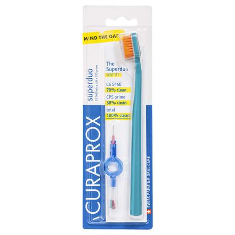 Escova Dental Curaprox Super Duo Cores Sortidas Menor preço em Escova Dental Curaprox Super Duo Cores Sortidas