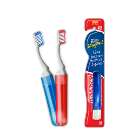 Escova Dental Dental Clean Viagem Macia 35 - Rabbit Menor preço em Escova Dental Dental Clean Viagem Macia 35 - Rabbit
