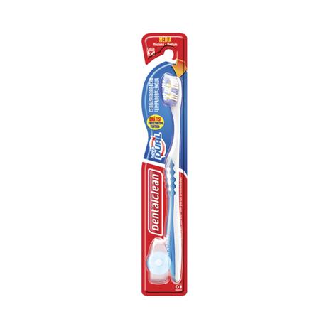 Escova dental dual dentalclean - macia - Dental clean Menor preço em Escova dental dual dentalclean - macia - Dental clean