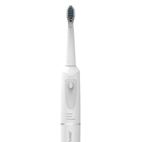 Escova Dental Elétrica Vibratória Health PRO Branca Multilaser Menor preço em Escova Dental Elétrica Vibratória Health PRO Branca Multilaser