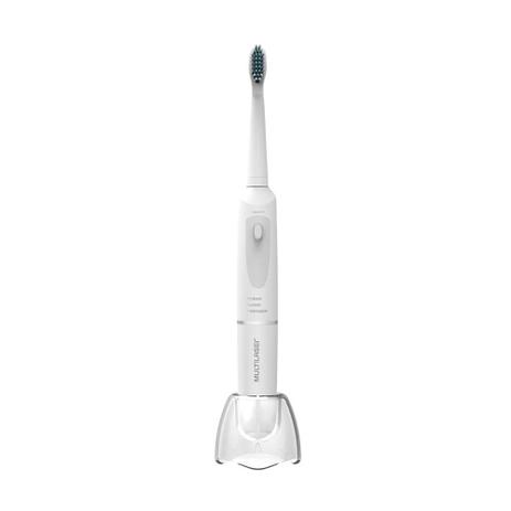Escova Dental Eletrica Vibratoria Health Pro Multilaser Branca Hc102 Escova De Dentes Magazine Luiza