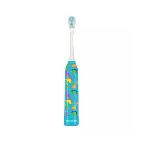 Escova Dental Infantil Elétrica Multilaser Kids Health Pro Dinossauro HC080 Menor preço em Escova Dental Infantil Elétrica Multilaser Kids Health Pro Dinossauro HC080