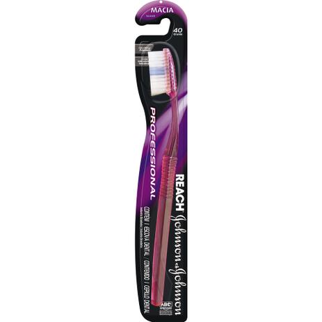 Escova Dental Johnsons Reach Professional 40 Média Menor preço em Escova Dental Johnsons Reach Professional 40 Média