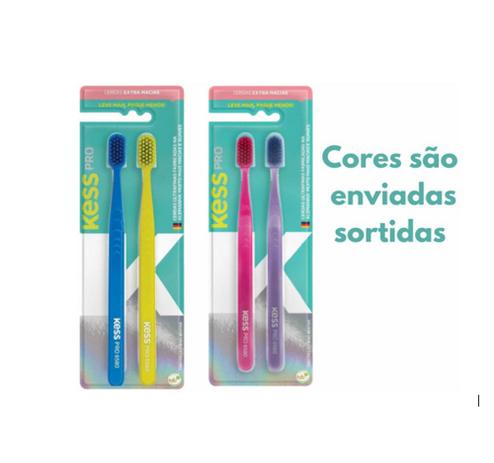 Escova Dental Kess Pro 6580 - 2 Unidades (29073) Menor preço em Escova Dental Kess Pro 6580 - 2 Unidades (29073)