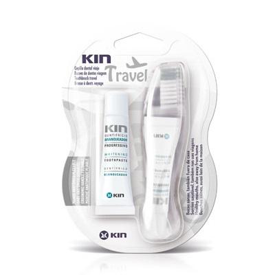 Escova Dental Kin Viagem + Creme Dental Branqueador - Pharmakin Menor preço em Escova Dental Kin Viagem + Creme Dental Branqueador - Pharmakin