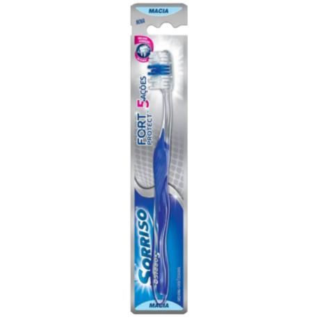 Escova dental macia sorriso fortprotect - Sem marca Menor preço em Escova dental macia sorriso fortprotect - Sem marca