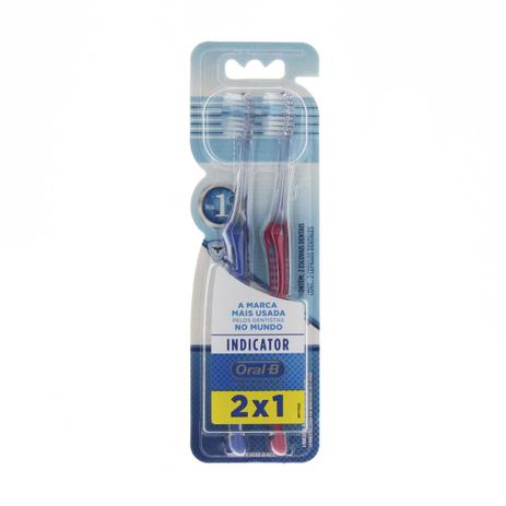 Escova Dental Oral B 3D Indicator Plus N 30 - Leve 2 Pague 1 Menor preço em Escova Dental Oral B 3D Indicator Plus N 30 - Leve 2 Pague 1