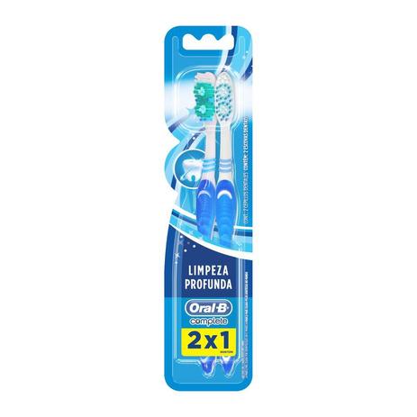 Escova Dental Oral-B Complete 40 2 Unidades Menor preço em Escova Dental Oral-B Complete 40 2 Unidades