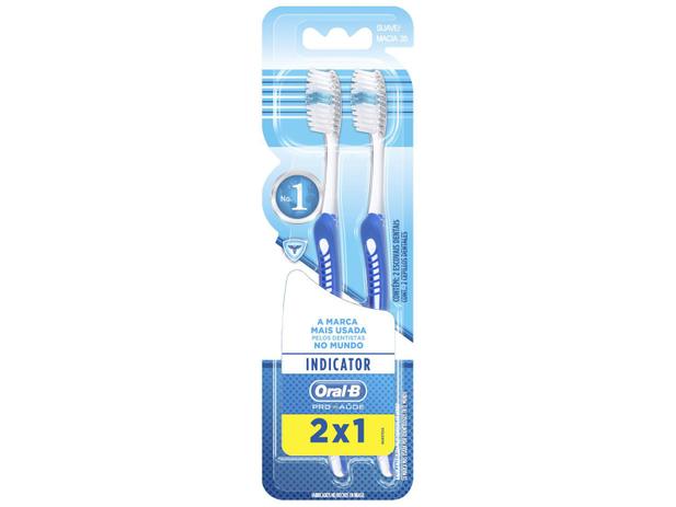 Escova Dental Oral-B Indicator Plus 35 - 2 Peças