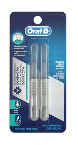Escova Dental Oral-B Interdental Compacta Cônica - 2 unidades Menor preço em Escova Dental Oral-B Interdental Compacta Cônica - 2 unidades