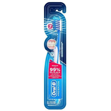 Escova Dental Pro-Saúde 7 benefícios Oral-B - 15 unidades Menor preço em Escova Dental Pro-Saúde 7 benefícios Oral-B - 15 unidades