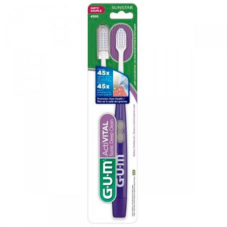 Escova Dental Refil Activitar Sonic Deep Clean Gum 1 Unidade Menor preço em Escova Dental Refil Activitar Sonic Deep Clean Gum 1 Unidade