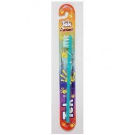 Escova Dental Tek Junior Infantil Macia Azul - Johnson johnson Menor preço em Escova Dental Tek Junior Infantil Macia Azul - Johnson johnson