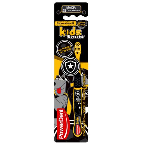Escova dental torcedor botafogo kids powerdent Menor preço em Escova dental torcedor botafogo kids powerdent