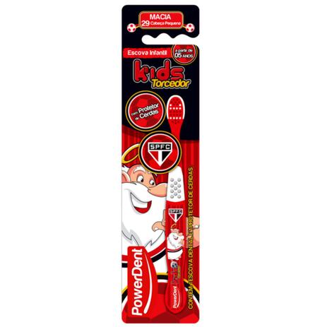 Escova dental torcedor são paulo kids powerdent Menor preço em Escova dental torcedor são paulo kids powerdent