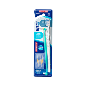 Escova Dentalclean Kit Ortodontico Inter Orto - Rabbit Menor preço em Escova Dentalclean Kit Ortodontico Inter Orto - Rabbit