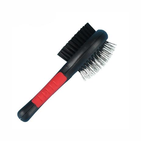 Escova Dupla Black Para Cães - P - Pet lider brasil Menor preço em Escova Dupla Black Para Cães - P - Pet lider brasil