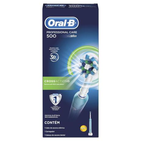 Escova Elétrica Oral-B Professional Care 500 - 110v - Oral B é boa?
