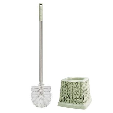 Escova escovinha para vaso sanitário banheiro com suporte quadrado e cerdas flexíveis textura rattan - Jacki design Menor preço em Escova escovinha para vaso sanitário banheiro com suporte quadrado e cerdas flexíveis textura rattan - Jacki design