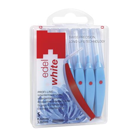 Escova Interdental Edel White ID6 S 0.6mm Menor preço em Escova Interdental Edel White ID6 S 0.6mm