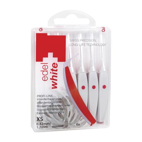 Escova Interdental Edel White Profissional ID6 XS 042mm Menor preço em Escova Interdental Edel White Profissional ID6 XS 042mm