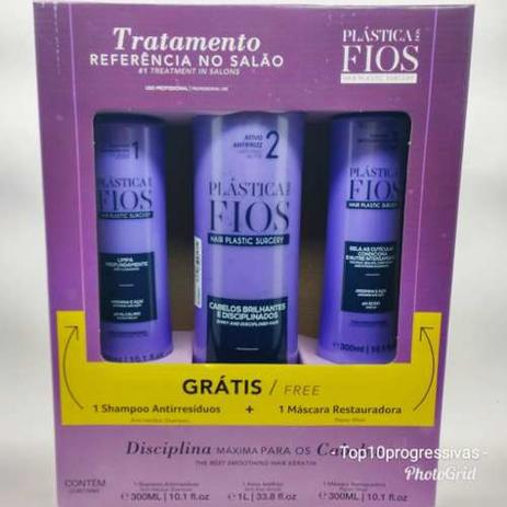 Escova Progressiva Plastica Dos Fios Cadiveu Ativo 1L (Shampoo e Máscara 300ml Cada) - Cadivel plastica dos fios Menor preço em Escova Progressiva Plastica Dos Fios Cadiveu Ativo 1L (Shampoo e Máscara 300ml Cada) - Cadivel plastica dos fios