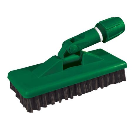 Escova reforçada com suporte verde com 3 pçs - Limpa tudo - Bralimpia Menor preço em Escova reforçada com suporte verde com 3 pçs - Limpa tudo - Bralimpia