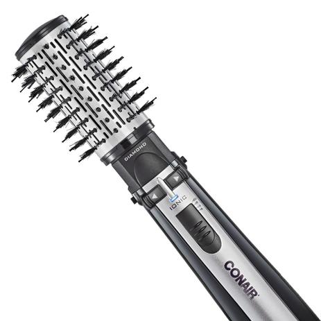 escova rotating air brush diamond brilliance conair