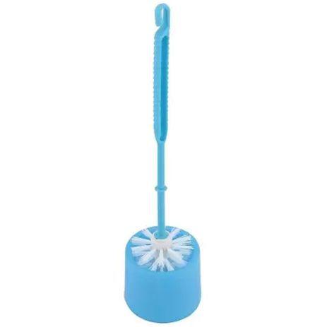 Escova Sanitaria Com Suporte 9 X 34cm Em Plastico Azul Claro Toda Casa Escova Sanitaria Magazine Luiza