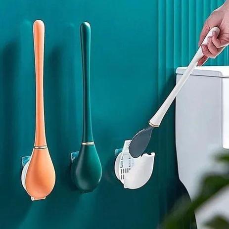 Escova Sanitária Flexível Cerdas Silicone Com Adesivo Parede - Toilet brush - Condor Menor preço em Escova Sanitária Flexível Cerdas Silicone Com Adesivo Parede - Toilet brush - Condor