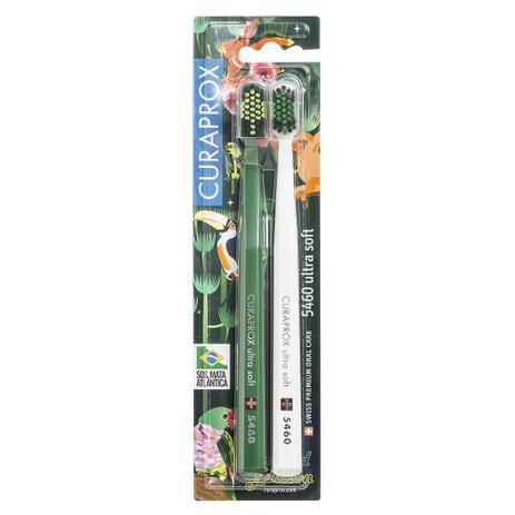 Escova Ultra Soft 5460 2 Unidades Mata Atlantica Curaprox Menor preço em Escova Ultra Soft 5460 2 Unidades Mata Atlantica Curaprox
