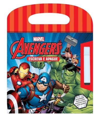 Escreva e Apague Disney - Vingadores - Bicho esperto Menor preço em Escreva e Apague Disney - Vingadores - Bicho esperto
