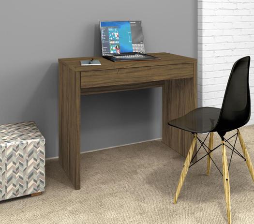 Escrivaninha 1 gaveta slim Nogal - Zanzini é boa?