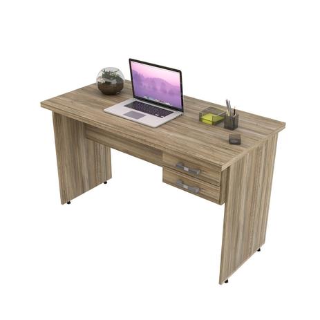 Escrivaninha Mesa De Escritório Trevalla 1,20m Tampo 30mm Carvalho Menor preço em Escrivaninha Mesa De Escritório Trevalla 1,20m Tampo 30mm Carvalho