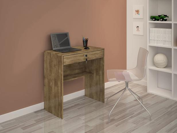 Escrivaninha/Mesa de notebook com design compacto Andorinha Nobre JCM Movelaria é boa?
