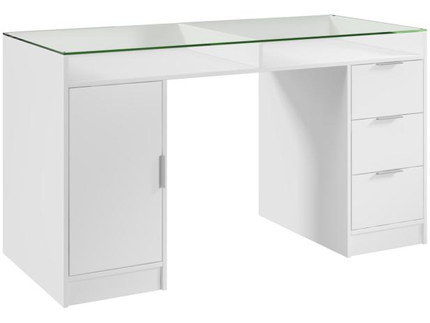 Escrivaninha/Mesa para Computador 1 Porta - 3 Gavetas - Madesa Home Office Chicago Menor preço em Escrivaninha/Mesa para Computador 1 Porta - 3 Gavetas - Madesa Home Office Chicago