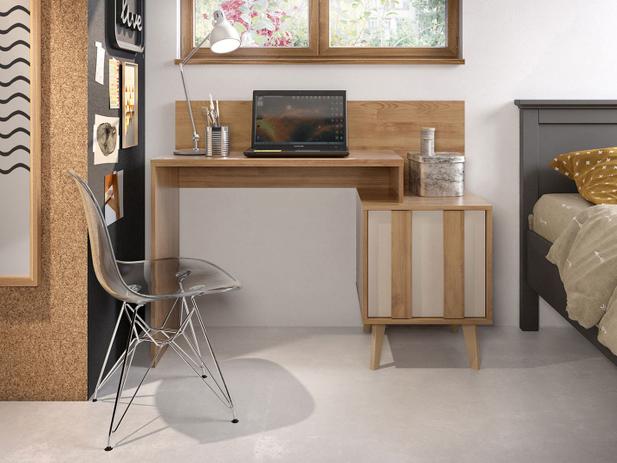 Escrivaninha/Mesa para Computador 1 Porta - Líder Design Premium Style