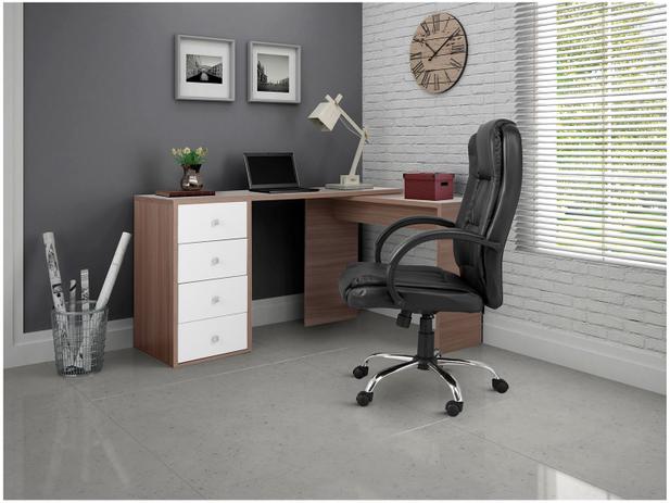 Escrivaninha/Mesa para Computador 4 Gavetas - BRV Móveis BC 62-06 é boa?