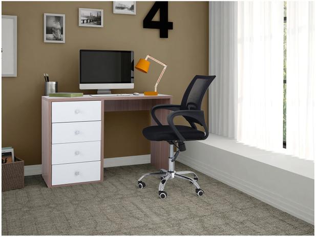 Escrivaninha/Mesa para Computador 4 Gavetas - BRV Móveis Menor preço em Escrivaninha/Mesa para Computador 4 Gavetas - BRV Móveis